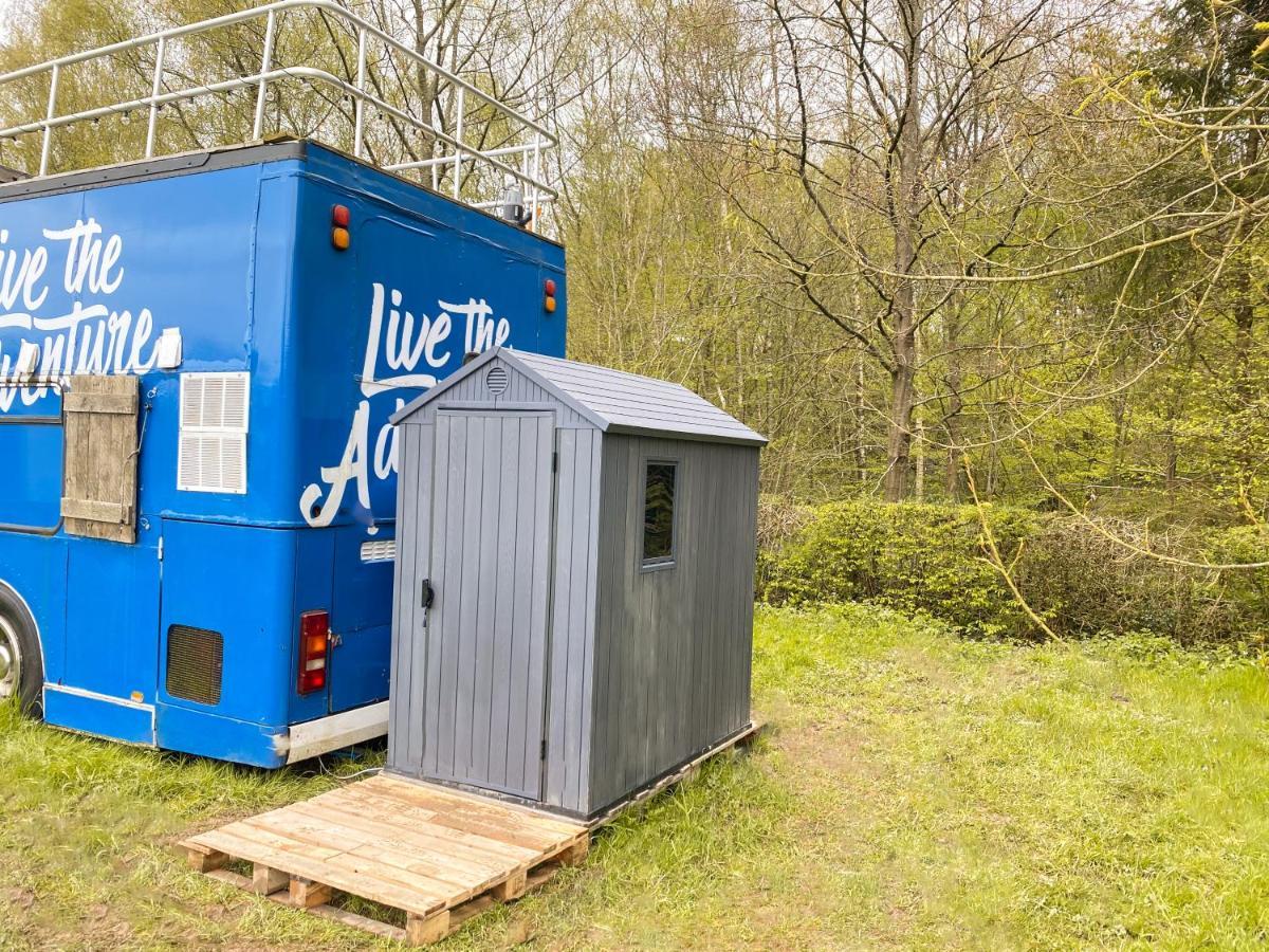 Delightful 2 Bed Double Decker Bus With Hot Tub Hotel Uckfield Kültér fotó